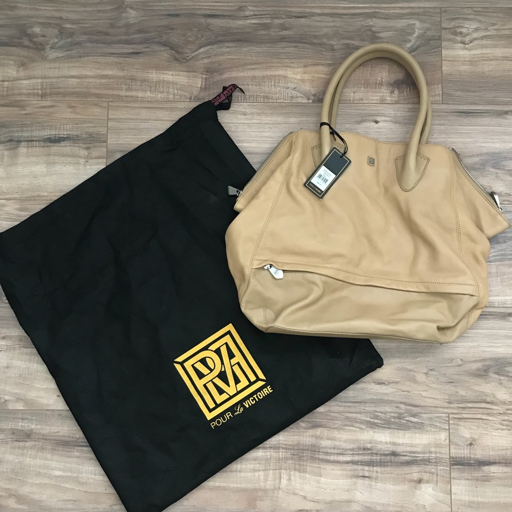 Pour La Victoire Stella NUDE Large Tote